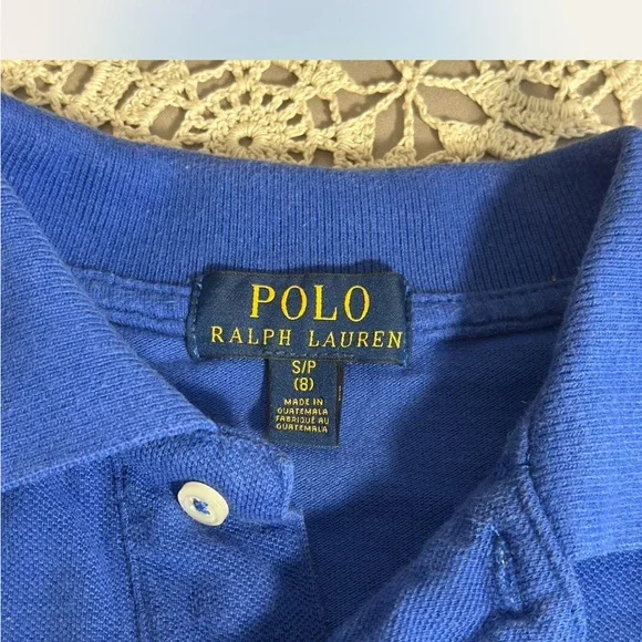 Polo by Ralph Lauren Classic Blue Polo Shirt - Picture 5 of 5
